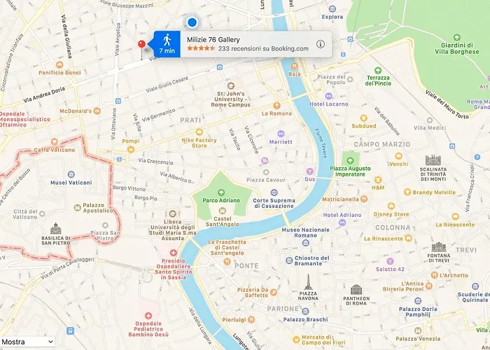 Гостевой дом Milizie 76 Gallery Рим